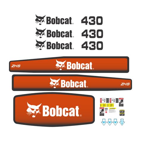 bobcat 320 mini excavator decals|Decals .